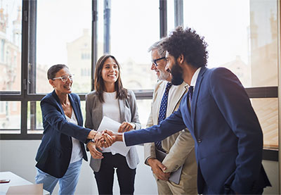 New associate being introduced