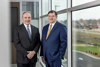 Duane Dewey and Jerry Host